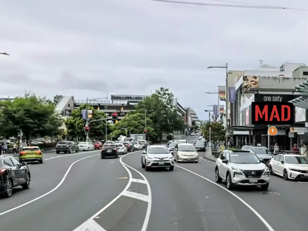 160 Broadway, New Market - best value digital billboard in Auckland CBD!