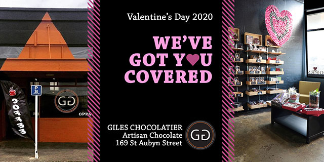 Giles Chocolatier Hobson Creative